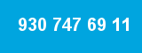 930 747 69 11 930 747 69 11